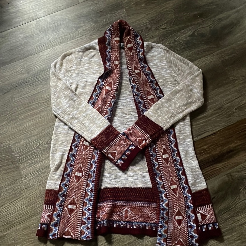 Womens size L cardigan sweater